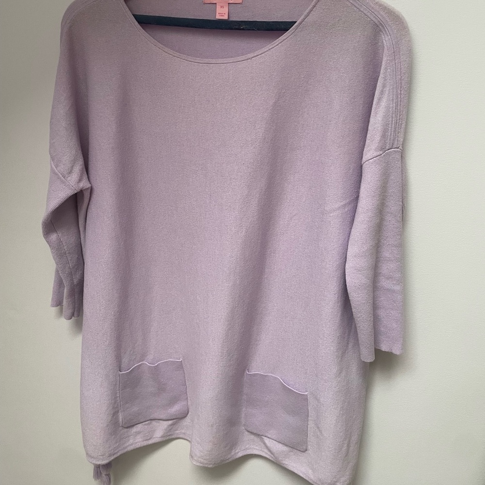 Lilac Lilly Pulitzer Sweater size XS